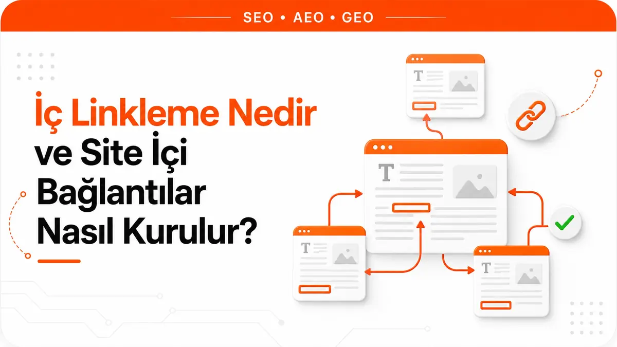 İç Linkleme Nedir ve Site İçi Bağlantılar Nasıl Kurulur?