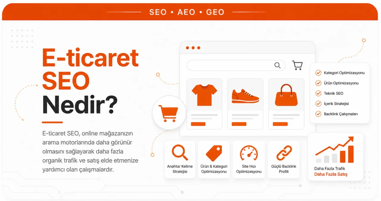 E-ticaret SEO nedir ve klasik SEO'dan nerede ayrılır?
