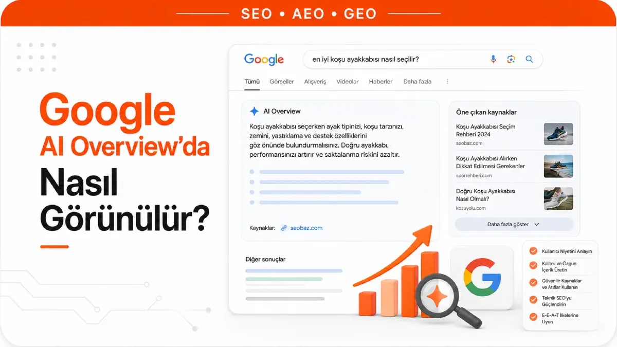 Google AI Overview'da Nasıl Görünülür? Uygunluk Koşulları