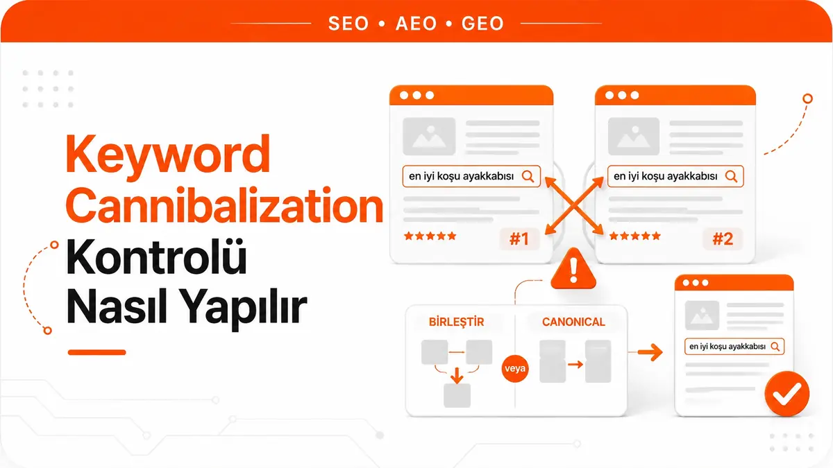 Keyword Cannibalization Kontrolü Nasıl Yapılır