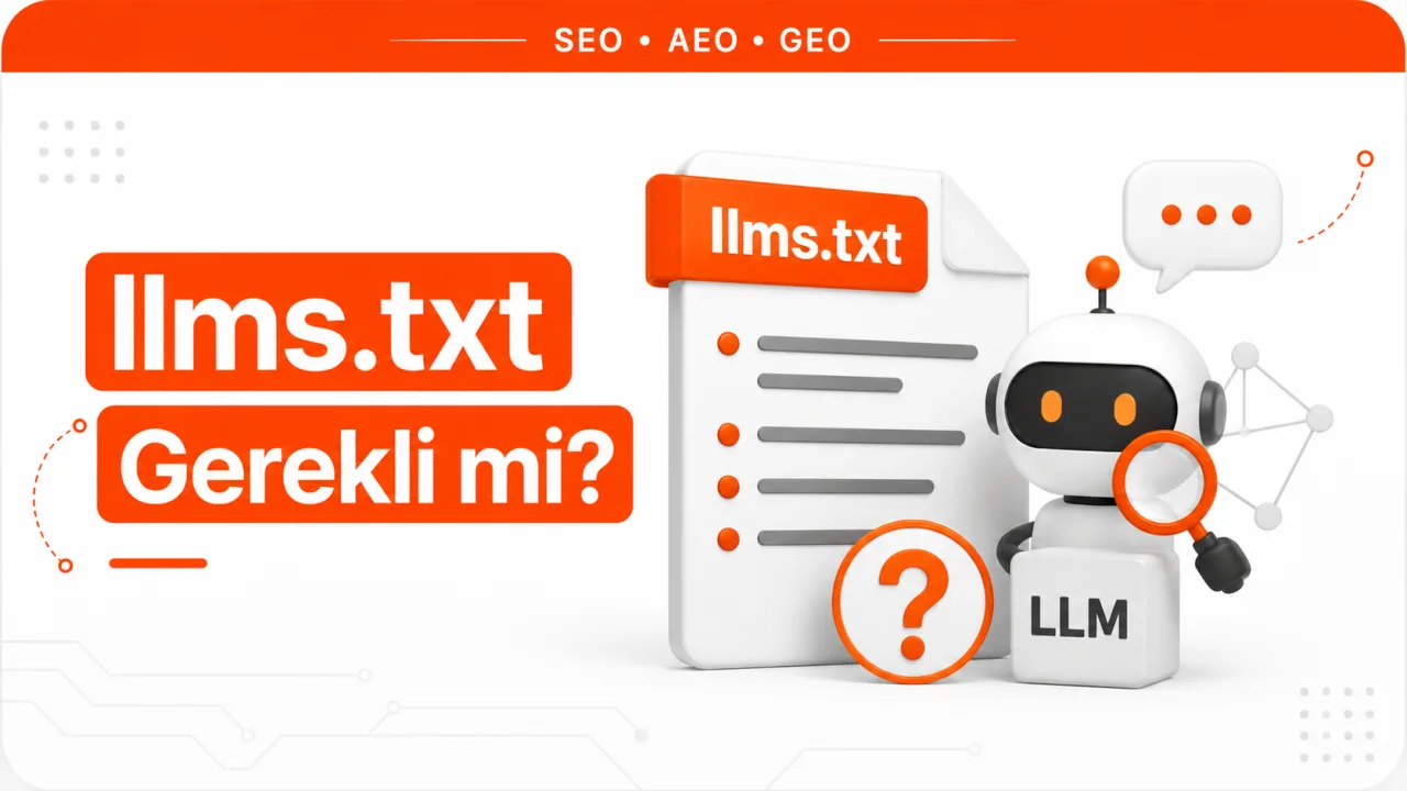 llms.txt Gerekli mi?