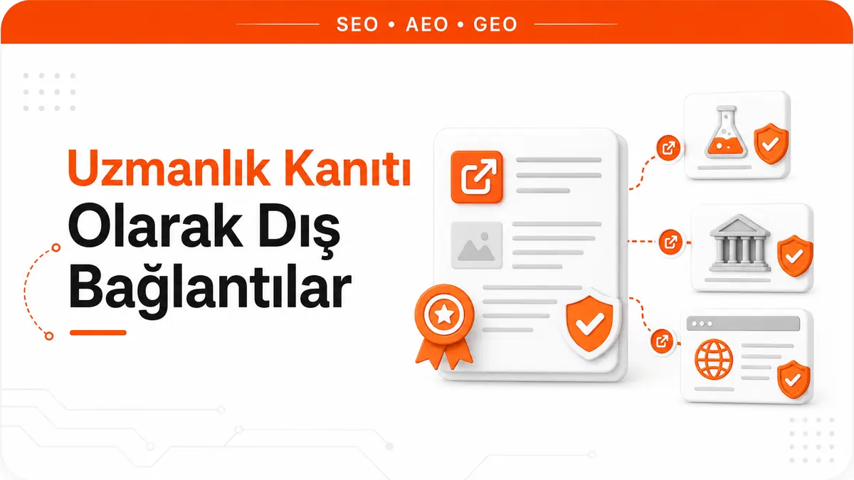 Uzmanlık Kanıtı Olarak Dış Bağlantılar