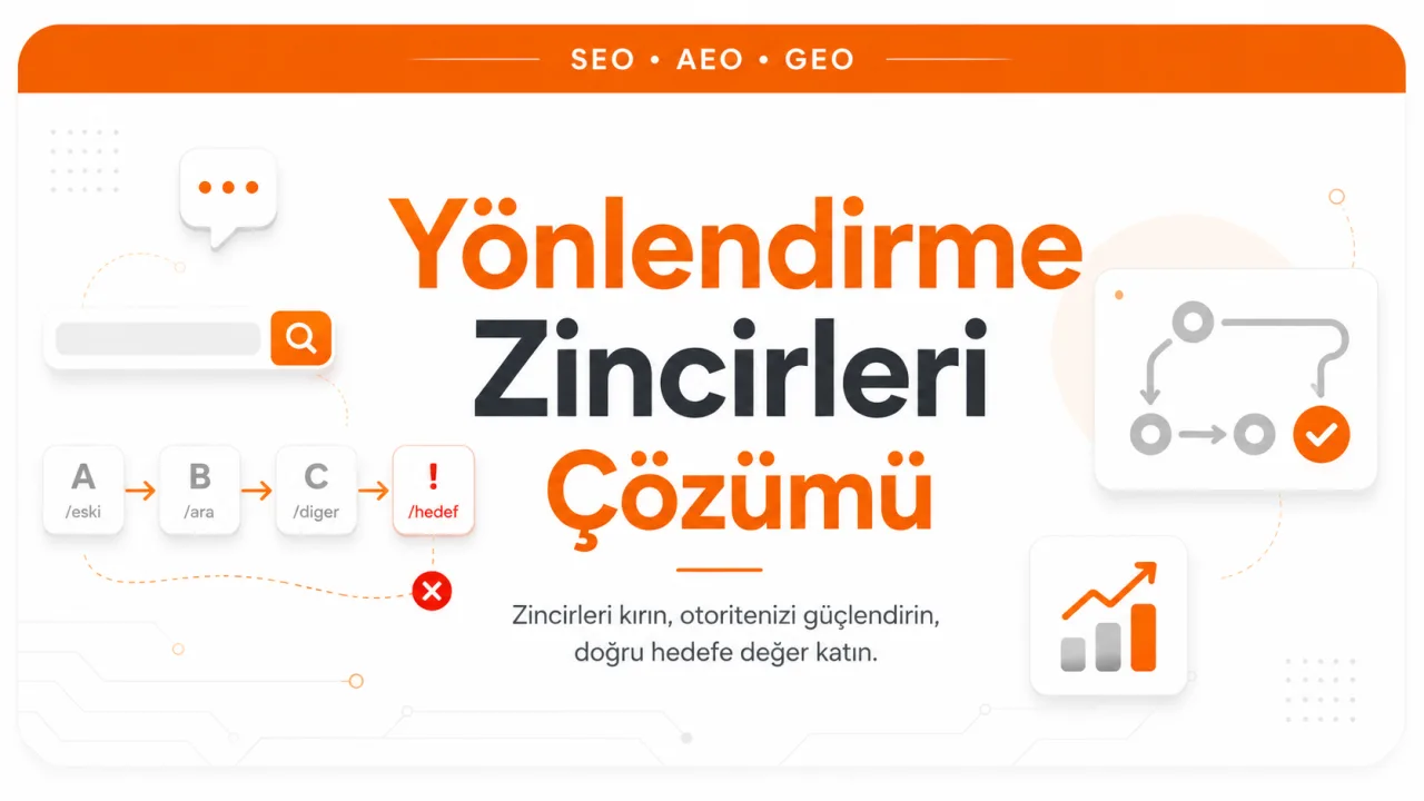 Yönlendirme zincirleri ve döngüleri nasıl çözülür?