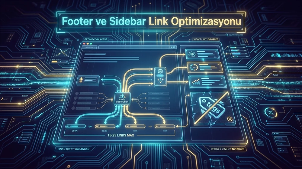 Footer ve Sidebar Link Optimizasyonu