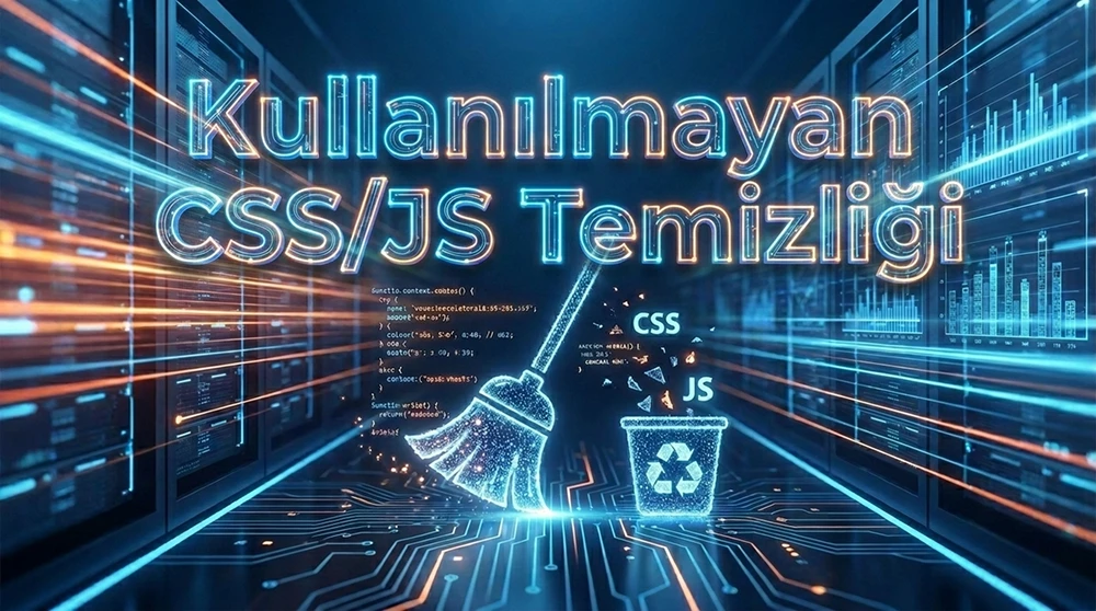 Kullanılmayan CSS/JS Temizliği