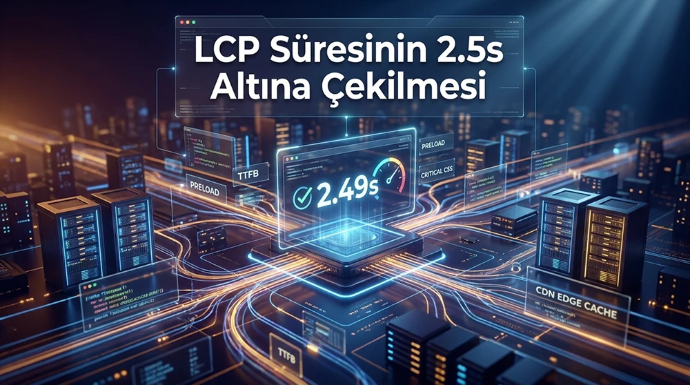 LCP Süresinin 2.5s Altına Çekilmesi