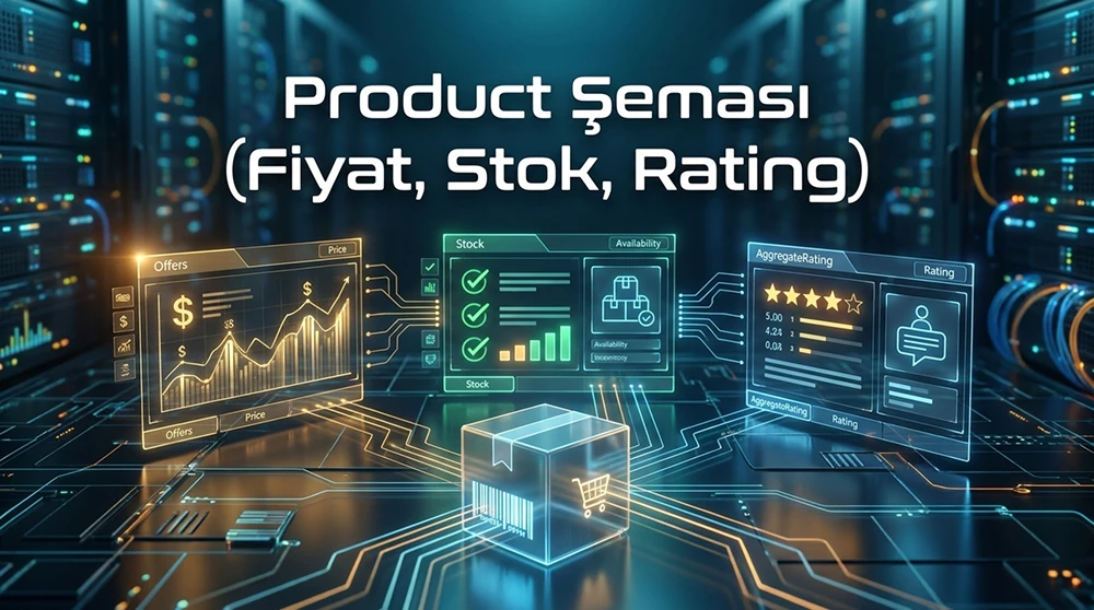 Product Şeması (Fiyat, Stok, Rating)