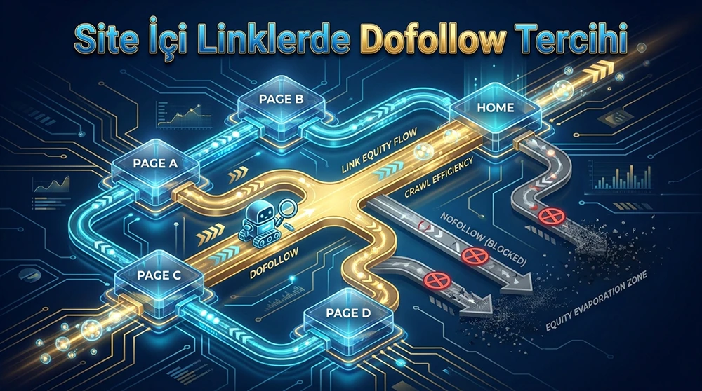 Site İçi Linklerde Dofollow Tercihi