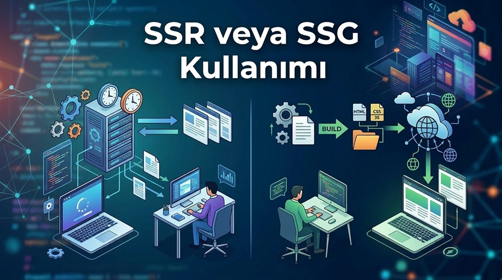 SSR veya SSG Kullanımı