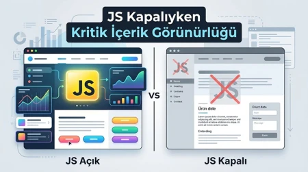 JS Kapalıyken Kritik İçerik Görünürlüğü