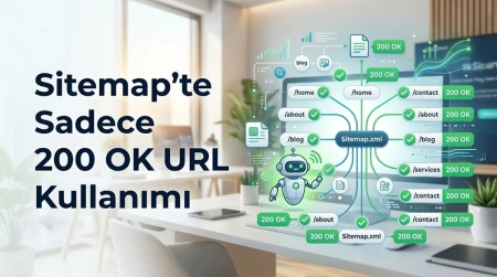 Sitemap'te Sadece 200 OK URL Kullanımı