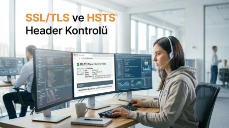 SSL/TLS ve HSTS Header Kontrolü
