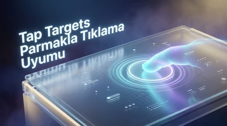 Tap Targets Parmakla Tıklama Uyumu