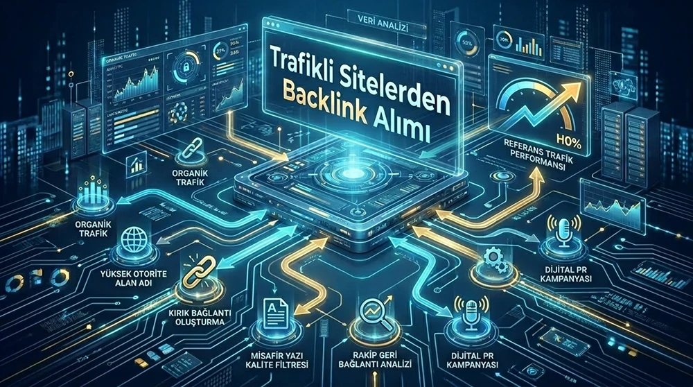 Trafikli Sitelerden Backlink Alımı