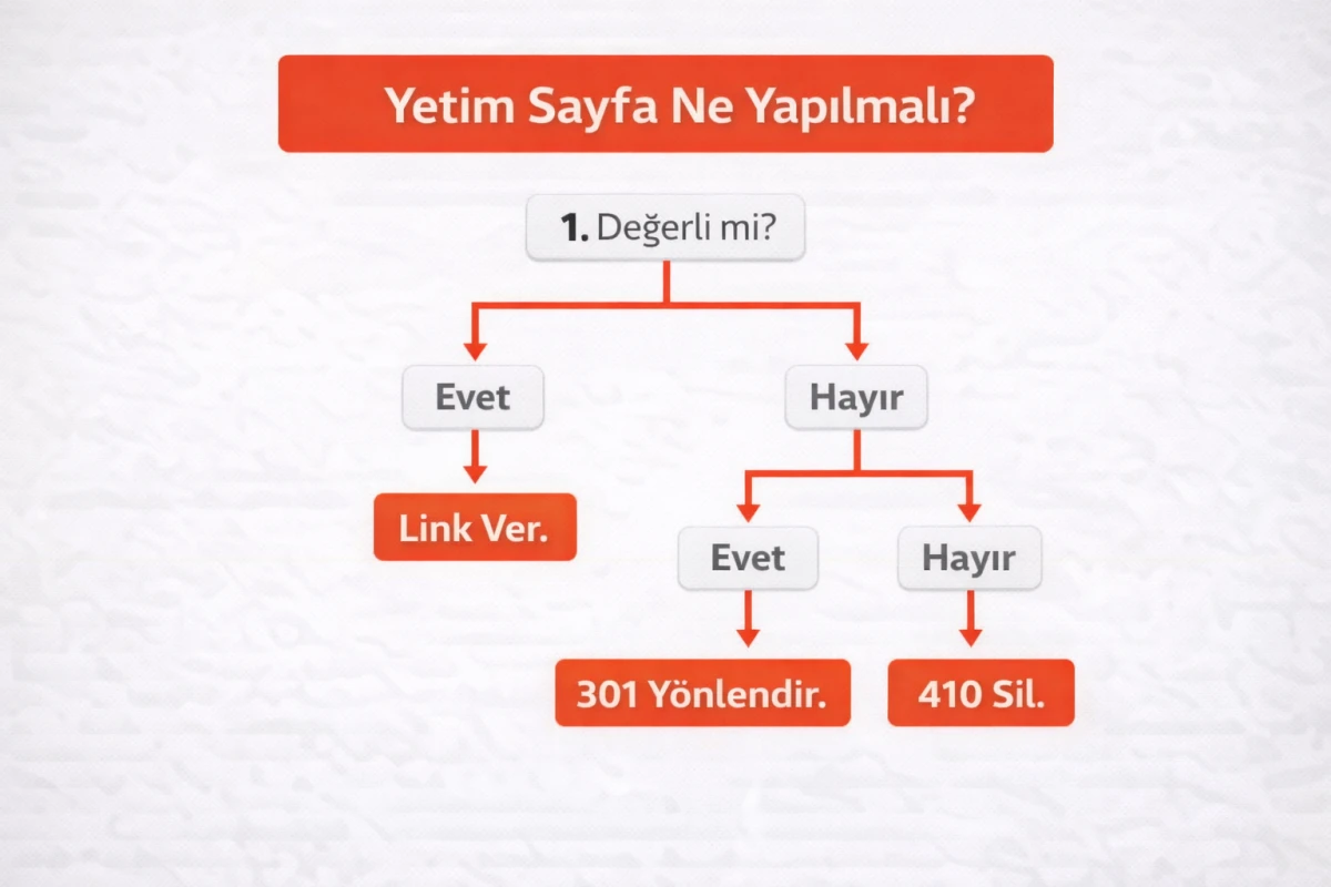Yetim Sayfalar İçin Ne Yapılmalı